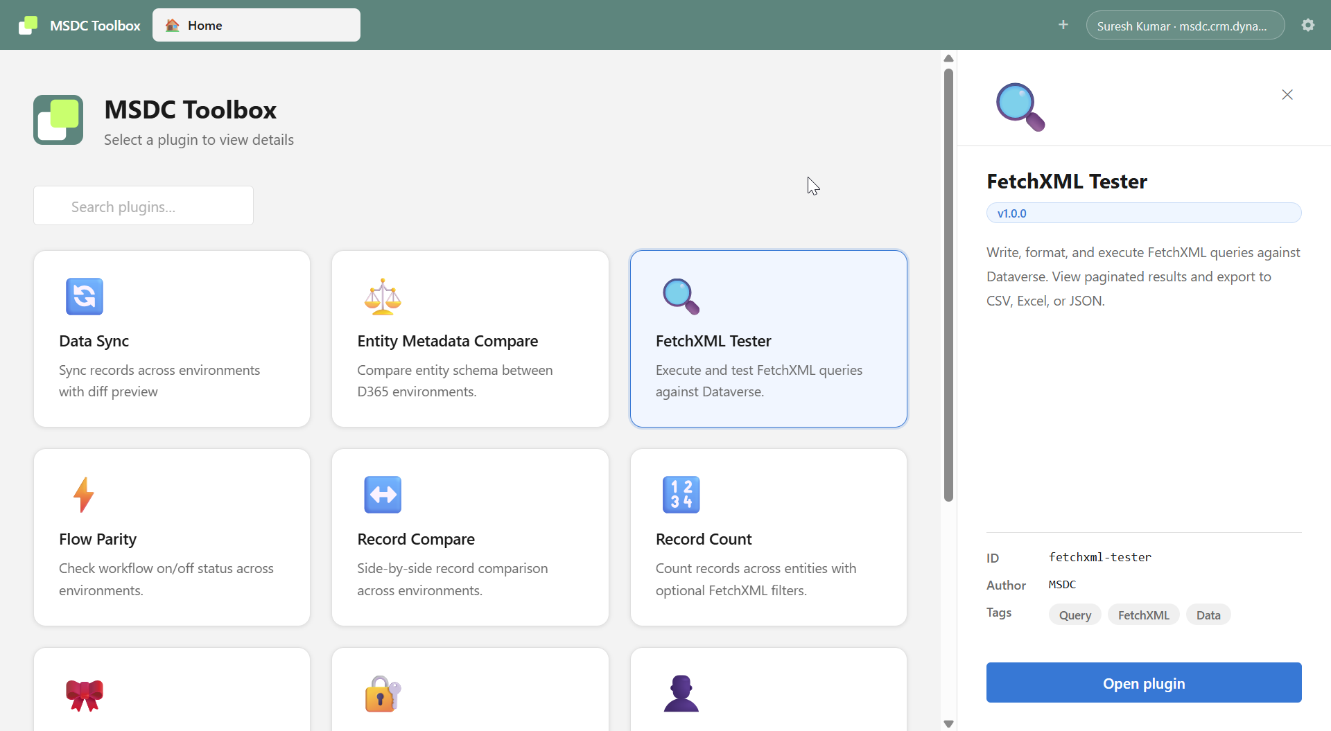 MSDC Toolbox - Power Platform Administration Tools
